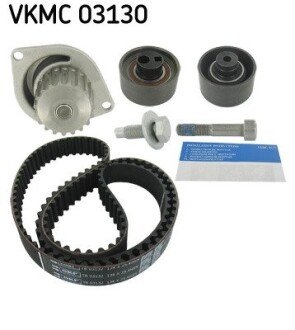 Комплект (ремінь+ролик+помпа) SKF VKMC 03130