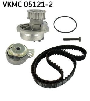 Комплект (ремень+ролик+насос) SKF VKMC 05121-2