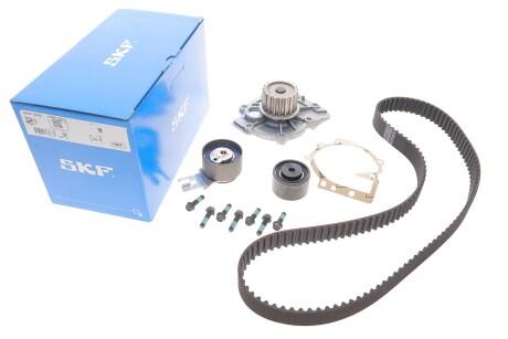 Комплект ременя ГРМ + помпа SKF VKMC06220