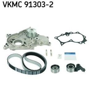 Комплект (ремінь+ролик+помпа) SKF VKMC 91303-2