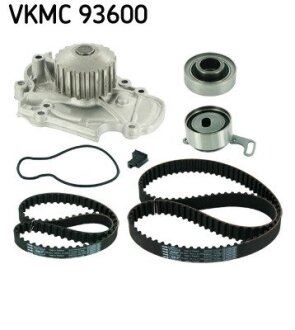 Комплект (ремінь+ролик+помпа) SKF VKMC 93600