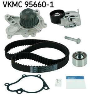 Комплект ГРМ, пас+ролик+помпа SKF VKMC956601