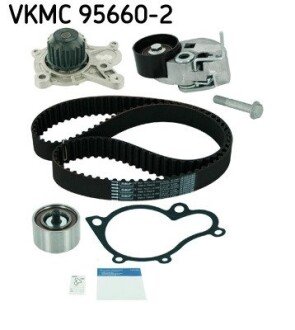 Комплект (ремінь+ролик+помпа) SKF VKMC 95660-2