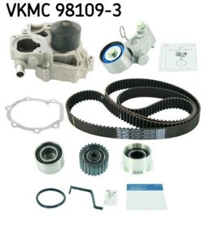 Роликовый модуль натяжителя ремня (ролик, ремень, насос) SKF VKMC 98109-3