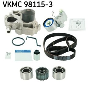 Комплект (ремінь+ролик+помпа) SKF VKMC 98115-3