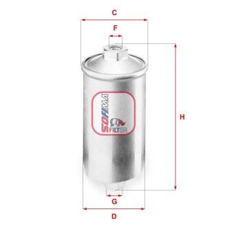 Фильтр топливный SOFIMA S 1504 B