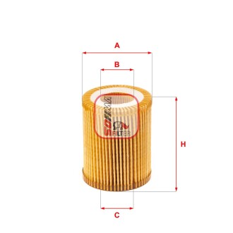 Фильтр масляный SOFIMA S 5164 PE