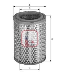 Фільтр повітряний (СПЕЦВИКУП) SOFIMA S5172A