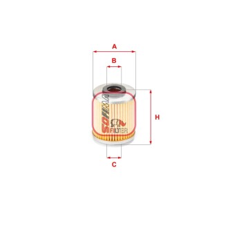 Фільтр масляний SOFIMA S5587PO