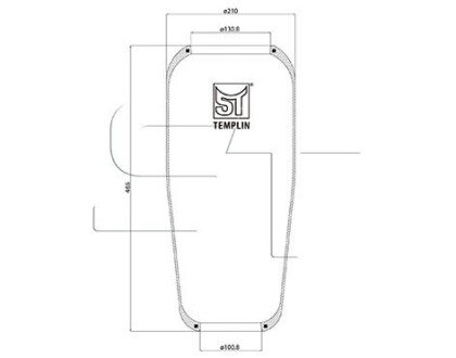 Подушка амортизуюча ST-TEMPLIN 04.060.6006.500