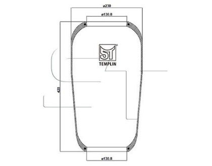 Подушка амортизуюча ST-TEMPLIN 04.060.6006.520