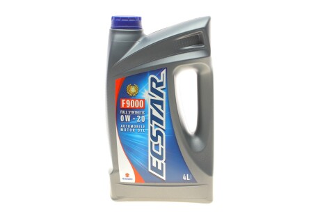 Олива моторна Ecstar F9000 0W-20 (4 Liter) SUZUKI 99000-21E20B047