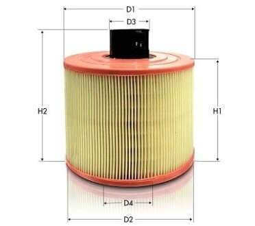 Фильтр воздуха BMW E81/E87 130i 09/05-, E90/E91/E92 323-330i Tecneco AR18114