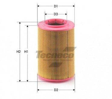 Фильтр воздушный VW T4 1,9D 2,0 2,4D 2,5 90-03 Tecneco AR259