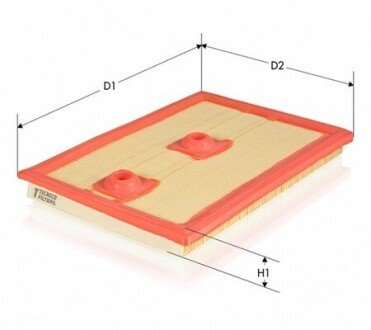 Фільтр повітряний VAG 1,2/1,4TFSI 13- Tecneco AR27009PM