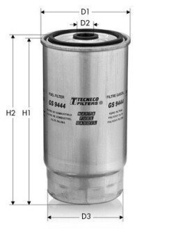 Фільтр паливний (h144mm) Bmw 318/525/530/725/730 Diesel Tecneco GS9444