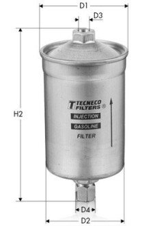 Фільтр палива Alfa Romeo Fiat Lancia VW - МОДЕ Tecneco IN96