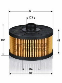 Фільтр масляний Renault Clio IV 0.9Tce 03.12-/Megane III-IV 1.3Tce/Scenic III 1.2Tce 03.12- Tecneco OL011442E (фото 1)