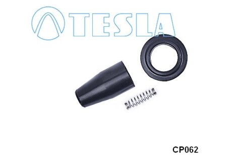 Наконечник свічки запалювання OPEL Astra H 04-14, Astra G 98-05, Vectra C 02-08, Insignia 08-16, Corsa D 06-15, Zafira B 05-12, Signum 03-08, Meriva A 03-10 TESLA BLATNA, Чехія CP062