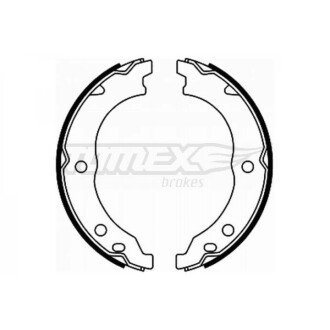Гальмівна колодка барабанна (TX 21-68) TOMEX 652157