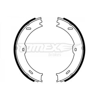 Гальмівна колодка барабанна (TX 22-13) TOMEX 652201