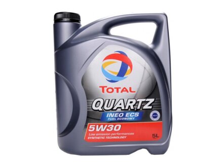 216634 213683 Масло двигателя 5L Total Quartz Ineo ECS 5W30 (допуск PSA B71 2290/Fiat 9.55535-S1) Total, Elf 151261