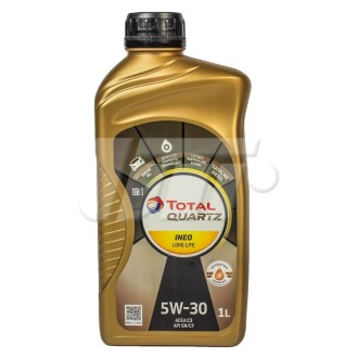 213818 Олива двигуна 1L TotalEnergies Quartz Ineo Long Life 5W-30 (BMW LL-04/MB 229.51/VW 504 00 VW 507 00) Total, Elf 181711