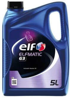 Олива трансміс. ELF Elfmatic G3 ATF 3 (Каністра 5л) Total, Elf 213855