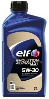 Олива моторна ELF Evolution FULL-TECH LLX 5W-30 (Каністра 1л) Total, Elf 213905 (фото 1)