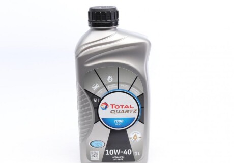 Масло моторное Quartz 7000 Diesel 10W40 (1 Liter) Total, Elf 214111