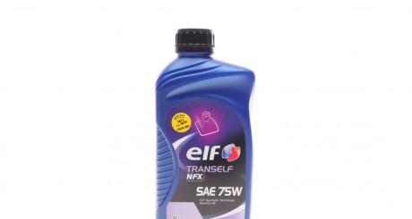 Олива трансміс. ELF TRANSELF NFX SAE 75W (Каністра 1л) Total, Elf 223519