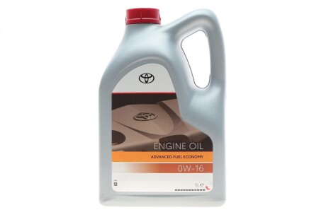 Олива моторна 0W16 (5 Liter) TOYOTA 08880-86164