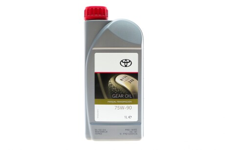 Трансмісійне мастило тойота 1л 75W90/GL4 (MT G/OIL) TOYOTA 0888581596