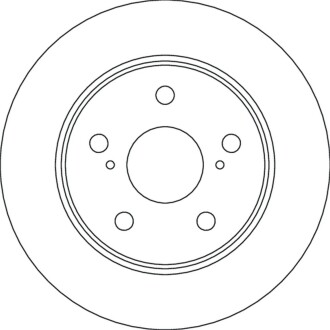 Гальмівний диск TRW DF6773
