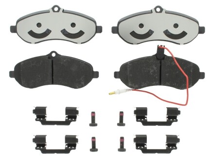 Гальмівні колодки дискові перед. Citroen Jumpy/ Fiat Scudo 1.6-2.0 07- TRW GDB1719