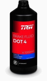 DOT4 (1L) гальмівна рідина TRW PFB401