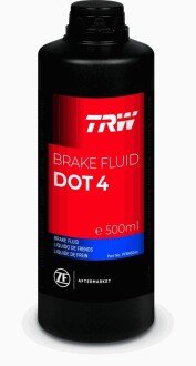 DOT4 (0.5L) гальмівна рідина TRW PFB450