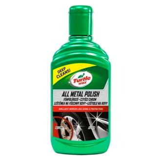 Поліроль-реставратор для металевих поверхонь All Metal Polish 300 мл (52892) TURTLE WAX 040034