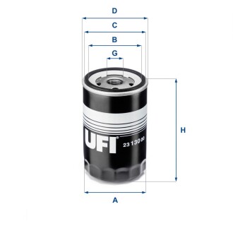 Фільтр оливний (СПЕЦВИКУП) UFI 2313000