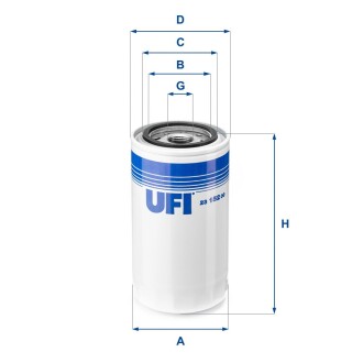 Фільтр оливний (СПЕЦВИКУП) UFI 2315200