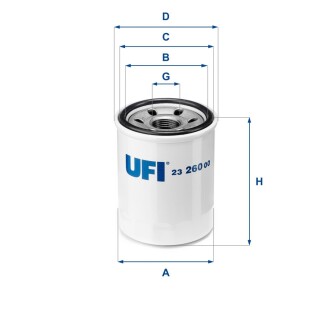 Фильтр масляный (СПЕЦВЫКУП) UFI 2326000