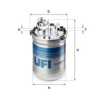 Паливний фільтр UFI 24.004.00