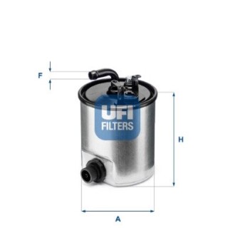 Фильтр топливный UFI 24.007.00