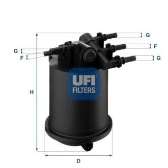 Паливний фільтр UFI 24.086.00