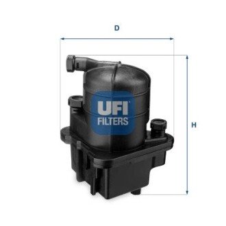 Паливний фільтр UFI 24.087.00