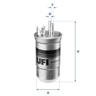 Паливний фільтр UFI 24.433.00