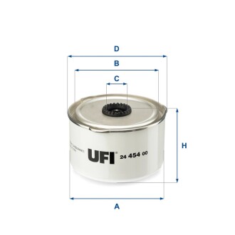 Фильтр топливный UFI 24.454.00