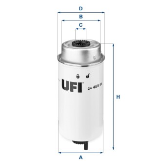 Фільтр паливний UFI 24.455.00