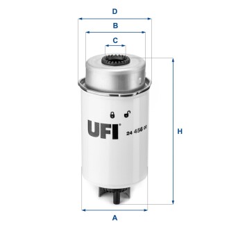 Фильтр топливный UFI 24.456.00