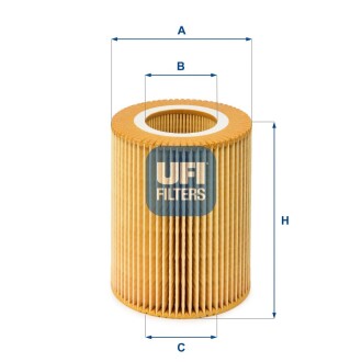 Фiльтр оливний bmw (e36, e39, e46, e53) 94-06 (СПЕЦВИКУП) UFI 2500400